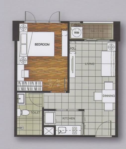 Voque Place Sukhumvit 107, Samut Prakan, Soi 2, Samrong Nua, Muang Samut Prakarn, Samut Prakan, 1 Bedroom, 41 sqm, Condo For Sale, by Connex Property, 500398327 - DDproperty.com