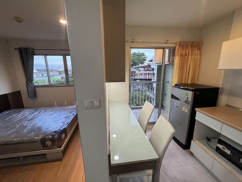 Lumpini Condo Town Raminthra-Latplakhao, Bangkok, Lat Pla Khao Road, Anusaowari, Bang Khen, Bangkok, 1 Bedroom, 26 sqm, Condo For Rent, by Living Condo, 500398356 - DDproperty.com