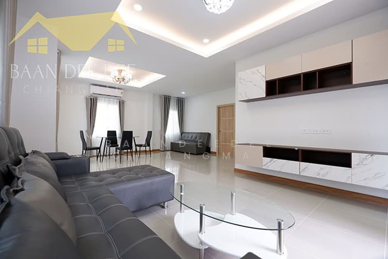 A house for rent near Charoen Charoen Market, Chiang Mai Rental Price: 24,000 THB / month No.13H106, Chiang Mai, San Kamphaeng, Chiang Mai, 3 Bedrooms, 205 sqm, Single Detached House For Rent, by Baandeedee Chiangmai, 500398651 - DDproperty.com