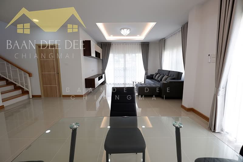 A house for rent near Charoen Charoen Market, Chiang Mai Rental Price: 24,000 THB / month No.13H106, Chiang Mai, San Kamphaeng, Chiang Mai, 3 Bedrooms, 205 sqm, Single Detached House For Rent, by Baandeedee Chiangmai, 500398651 - DDproperty.com