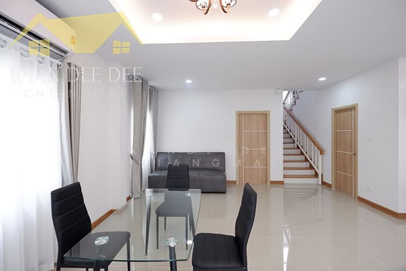 A house for rent near Charoen Charoen Market, Chiang Mai Rental Price: 24,000 THB / month No.13H106, Chiang Mai, San Kamphaeng, Chiang Mai, 3 Bedrooms, 205 sqm, Single Detached House For Rent, by Baandeedee Chiangmai, 500398651 - DDproperty.com