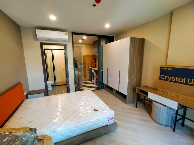 The Base Saphanmai, Bangkok, Paholayothin Road, Anusaowari, Bang Khen, Bangkok, Studio, 28 sqm, Condo For Rent, by Living Real Estates, 500398706 - DDproperty.com