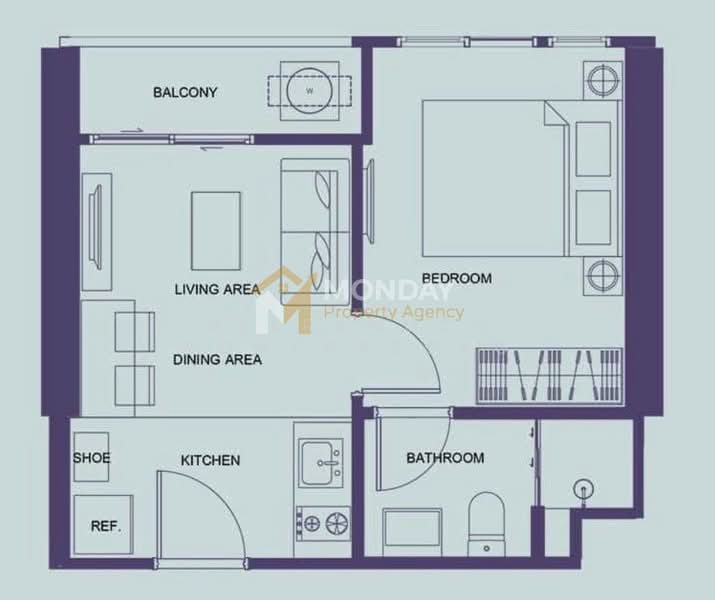 XT Ekkamai, Bangkok, 259 Soi Sukhumvit 63, Khlong Tan Nua, Watthana, Bangkok, 1 Bedroom, 30 sqm, Condo For Sale, by Neeranuch Somprasong, 500399055 - DDproperty.com