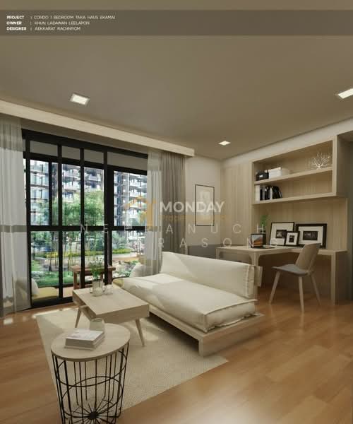 Taka Haus, Bangkok, 99 Soi Ekamai 10, Khlong Tan Nua, Watthana, Bangkok, 1 Bedroom, 31 sqm, Condo For Sale, by Neeranuch Somprasong, 500399067 - DDproperty.com