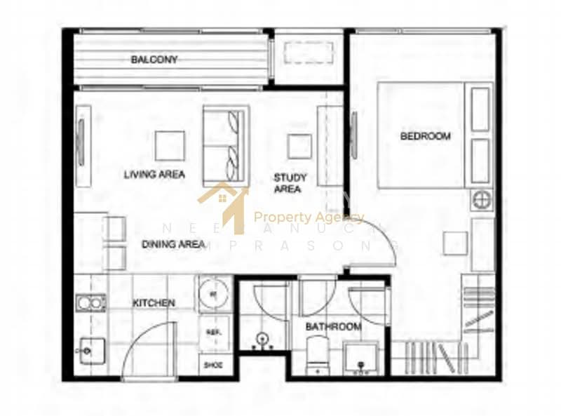 Taka Haus, Bangkok, 99 Soi Ekamai 10, Khlong Tan Nua, Watthana, Bangkok, 1 Bedroom, 31 sqm, Condo For Sale, by Neeranuch Somprasong, 500399067 - DDproperty.com
