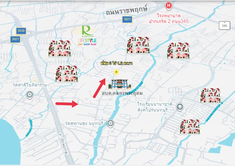 Land for Sale in Khlong Phra Udom, Pak Kret | 3 Rai Filled Land near Chaiyaphruek, Nonthaburi, Khlong Phra Udom, Pak Kret, Nonthaburi, , 4,805 sqm, Land For Sale, by ลุงเอ็ม ไทยพร็อพเพอร์ตี้อินเวสเตอร์, 500399168 - DDproperty.com