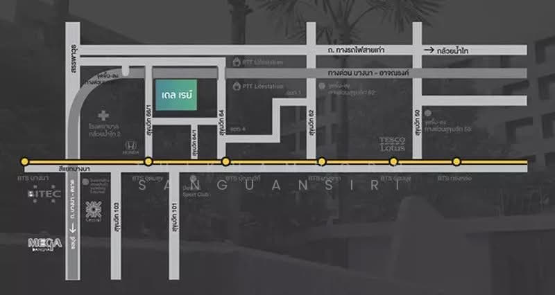 Elio Del Ray, Bangkok, 95 Sukhumvit 64 Road, Bang Chak, Phra Khanong, Bangkok, 2 Bedrooms, 45 sqm, Condo For Rent, by Thikhamporn Sanguansiri, 500399286 - DDproperty.com