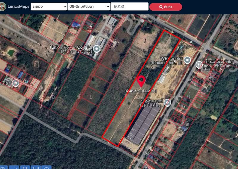 Land for Sale: Large Plot in Nikhom Phatthana, Rayong – 22 Rai 18 Square Wah, Rayong, Makhamku, Nikhom Pattana, Rayong, , 35,272 sqm, Land For Sale, by KEN RUANGRAT, 500399494 - DDproperty.com