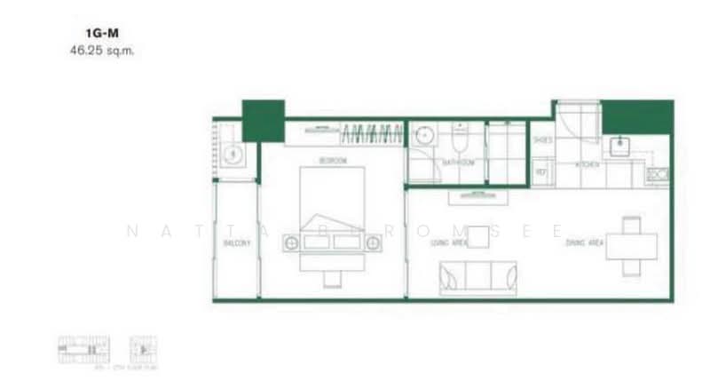 XT Phayathai, Bangkok, Phaya Thai Road, Thanon Phaya Thai, Ratchathewi, Bangkok, 1 Bedroom, 47 sqm, Condo For Sale, by Tongchompoo Pattanachaiwongkoon, 500399833 - DDproperty.com