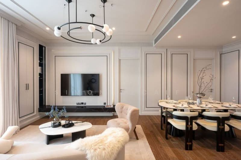 Muniq Langsuan, Bangkok, Soi Tonson, Lumphini, Pathum Wan, Bangkok, 3 Bedrooms, 123 sqm, Condo For Rent, by Simon Decalf, 500399890 - DDproperty.com
