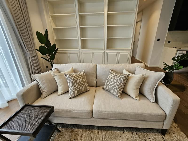Muniq Langsuan, Bangkok, Soi Tonson, Lumphini, Pathum Wan, Bangkok, 2 Bedrooms, 89 sqm, Condo For Rent, by Simon Decalf, 500400058 - DDproperty.com