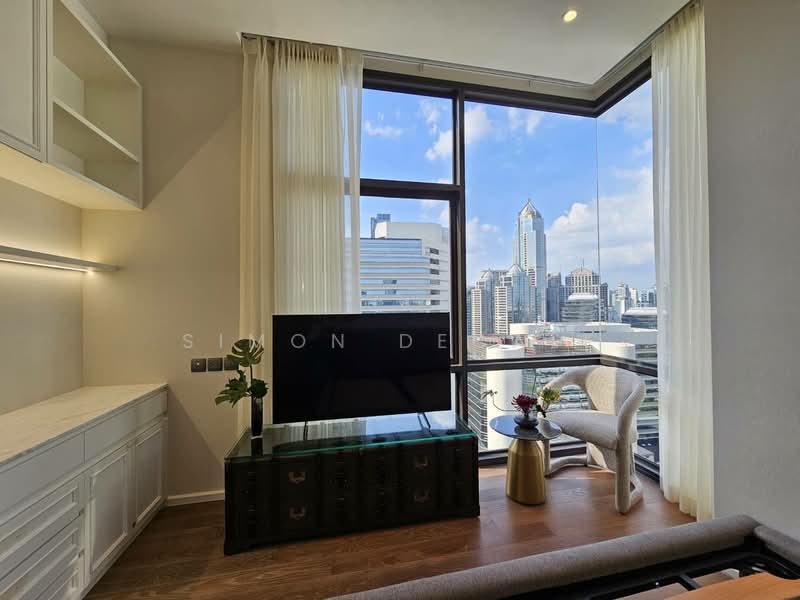 Muniq Langsuan, Bangkok, Soi Tonson, Lumphini, Pathum Wan, Bangkok, 2 Bedrooms, 89 sqm, Condo For Rent, by Simon Decalf, 500400058 - DDproperty.com