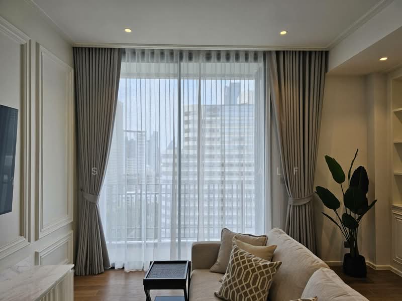 Muniq Langsuan, Bangkok, Soi Tonson, Lumphini, Pathum Wan, Bangkok, 2 Bedrooms, 89 sqm, Condo For Rent, by Simon Decalf, 500400058 - DDproperty.com