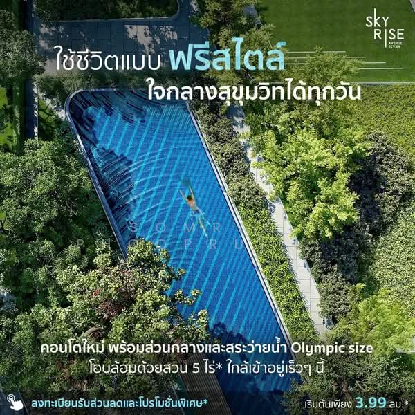 Skyrise Avenue Sukhumvit 64, Bangkok, 3 Soi Sukhumvit 64, Bang Chak, Phra Khanong, Bangkok, 2 Bedrooms, 45 sqm, Condo For Rent, by Somrad Phoopruksachart, 500400096 - DDproperty.com