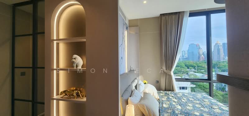Muniq Langsuan, Bangkok, Soi Tonson, Lumphini, Pathum Wan, Bangkok, 2 Bedrooms, 96 sqm, Condo For Rent, by Simon Decalf, 500400116 - DDproperty.com