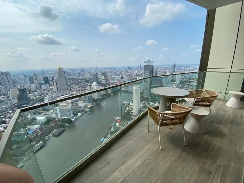 Magnolias Waterfront Residences, Bangkok, 259 Charoen Nakhon Road, Khlong Ton Sai, Khlong San, Bangkok, 3 Bedrooms, 144 sqm, Condo For Rent, by Withada Jaiarree, 500400365 - DDproperty.com