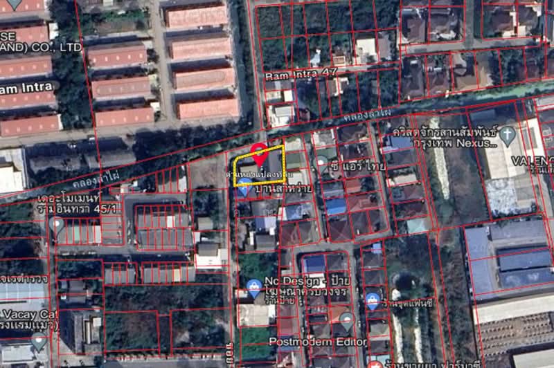 ซอยรามอินทรา 47, Bangkok, ถนนรามอินทรา, Tha Rang, Bang Khen, Bangkok, , 872 sqm, Land For Sale, by คุณบี, 500401132 - DDproperty.com