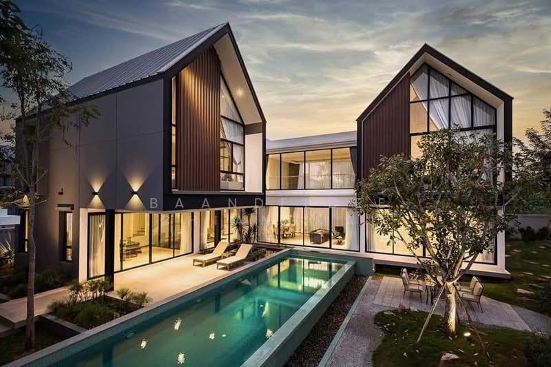 Luxury Pool Villa for Rent near Big C Mae Hia, Chiang Mai Rental Price: 130,000 THB / month No.9P022, Chiang Mai, San Phak Wan, Hang Dong, Chiang Mai, 4 Bedrooms, 650 sqm, Single Detached House For Rent, by Baandeedee Chiangmai, 500402154 - DDproperty.com