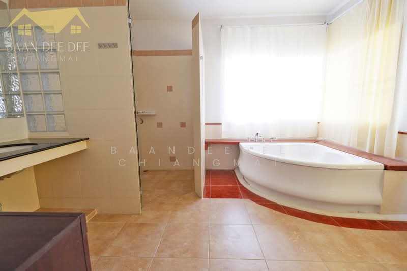A house for rent near Big C Don Jan, Chiang Mai Rental Price: 35,000 THB/month Property ID: No.7H225, Chiang Mai, Chai Sa Than, Saraphi, Chiang Mai, 5 Bedrooms, 200 sqm, Single Detached House For Rent, by Baandeedee Chiangmai, 500402244 - DDproperty.com