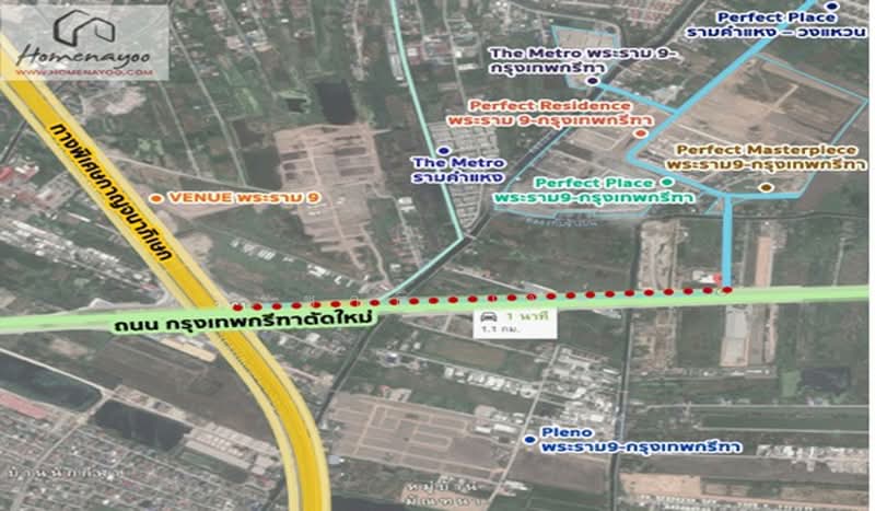 เดอะเมทโทร พระราม 9-กรุงเทพกรีฑา, กรุงเทพ, สะพานสูง, กรุงเทพ, 130 ตร.ม., ทาวน์เฮ้าส์ ขาย, โดย ชนะชาติ นนท์ตา, 500402986 - DDproperty.com