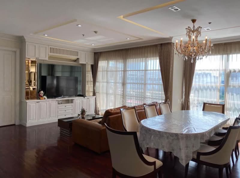 Baan Klang Krung Siam-Pathumwan, Bangkok, Petchburi Road, Thanon Phetchaburi, Ratchathewi, Bangkok, 3 Bedrooms, 140 sqm, Condo For Rent, by Isika Tonkham, 500403067 - DDproperty.com
