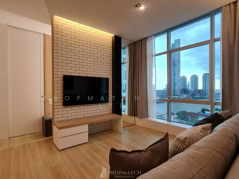 Baan Sathorn Chao Phraya, Bangkok, 931 Charoen Nakhon 15 A Alley, Khlong Ton Sai, Khlong San, Bangkok, 1 Bedroom, 60 sqm, Condo For Rent, by PROPMATCH CO., LTD., 500404111 - DDproperty.com