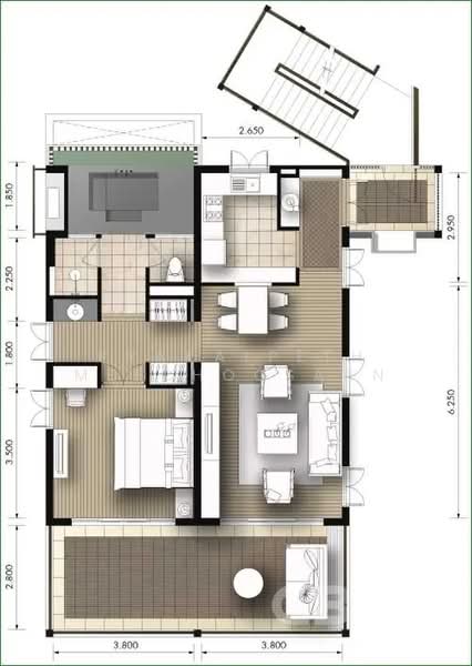 Kata Gardens, Phuket, 1 Kata Noi Road, Karon, Muang Phuket, Phuket, 1 Bedroom, 112 sqm, Condo For Sale, by Prakaipeth Meechoosarn, 500404998 - DDproperty.com