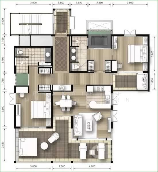 Kata Gardens, Phuket, 1 Kata Noi Road, Karon, Muang Phuket, Phuket, 2 Bedrooms, 275 sqm, Condo For Sale, by Prakaipeth Meechoosarn, 500405043 - DDproperty.com