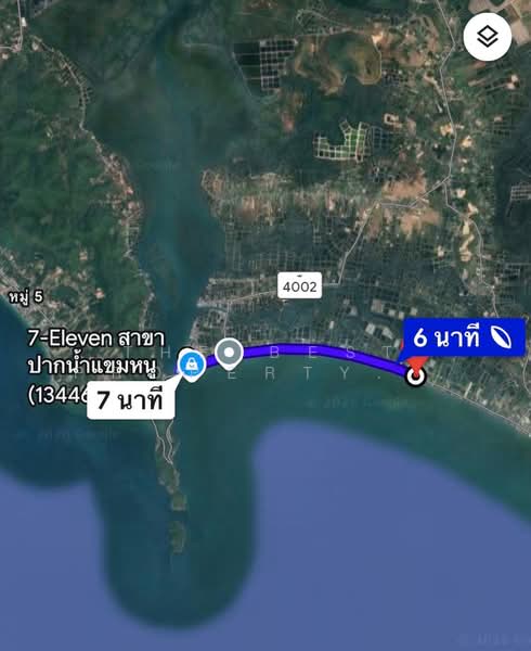 ที่ดินแหลมสิงห์ จันทบุรี, จันทบุรี, บางกะไชย, แหลมสิงห์, จันทบุรี, 3,428 ตร.ม., ที่ดิน ขาย, โดย The Best Property เมญ่า, 500405331 - DDproperty.com