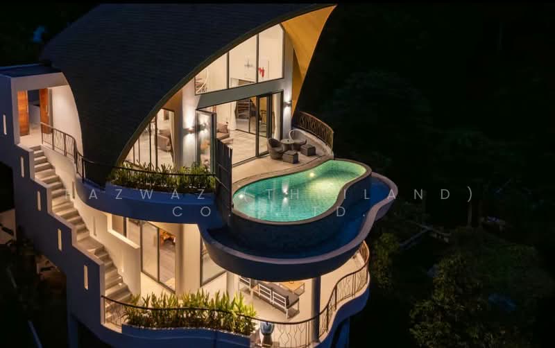 วิลล่าวิวทะเล 3 ห้องนอน Samui Green Cottages เฉวงน้อย สมุย, สุราษฎร์ธานี, บ่อผุด, เกาะสมุย, สุราษฎร์ธานี, 154 ตร.ม., วิลล่า ขาย, โดย Fazwaz (Thailand) Co., Ltd., 500405554 - DDproperty.com