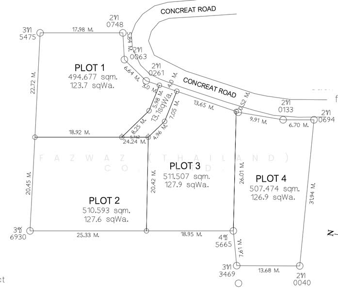 Rare 127.5 SQW Sea-View Land in Lipa Noi Koh Samui for Villa Build, Surat Thani, Lipa Noi, Ko Samui, Surat Thani, , 510 sqm, Land For Sale, by Fazwaz (Thailand) Co., Ltd., 500405562 - DDproperty.com