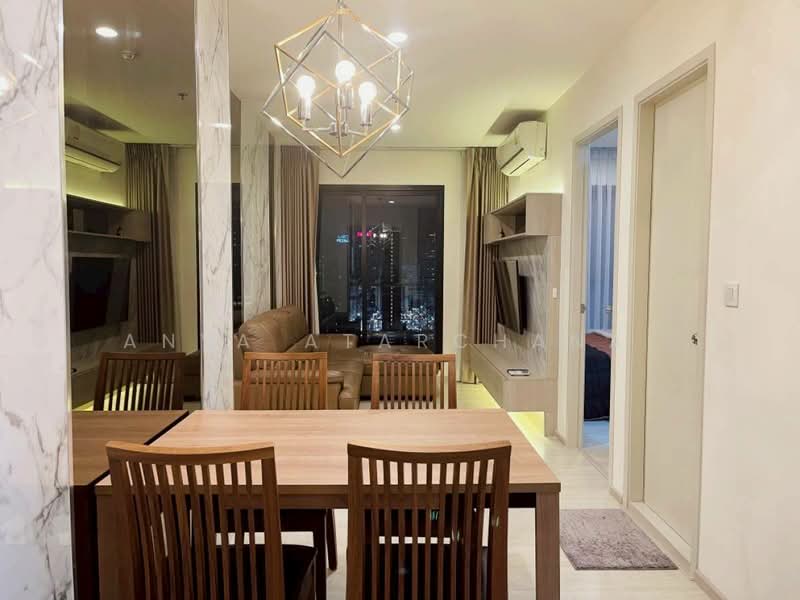 Life Asoke, Bangkok, Asoke-Dindang Road, Bang Kapi, Huai Khwang, Bangkok, 2 Bedrooms, 55 sqm, Condo For Rent, by Anya Atarchanai, 500405824 - DDproperty.com