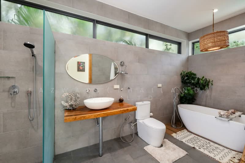 Luxury 5BR Pool Villa with Private Gym, Sauna & Solar Panels, Surat Thani, Nha Mueng, Ko Samui, Surat Thani, 5 Bedrooms, 350 sqm, Villa For Rent, by Fazwaz (Thailand) Co., Ltd., 500405861 - DDproperty.com