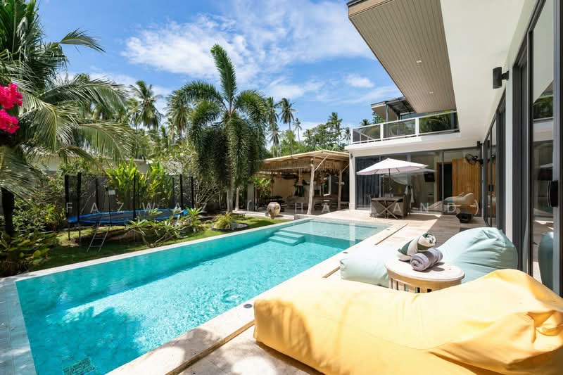 Luxury 5BR Pool Villa with Private Gym, Sauna & Solar Panels, Surat Thani, Nha Mueng, Ko Samui, Surat Thani, 5 Bedrooms, 350 sqm, Villa For Rent, by Fazwaz (Thailand) Co., Ltd., 500405861 - DDproperty.com