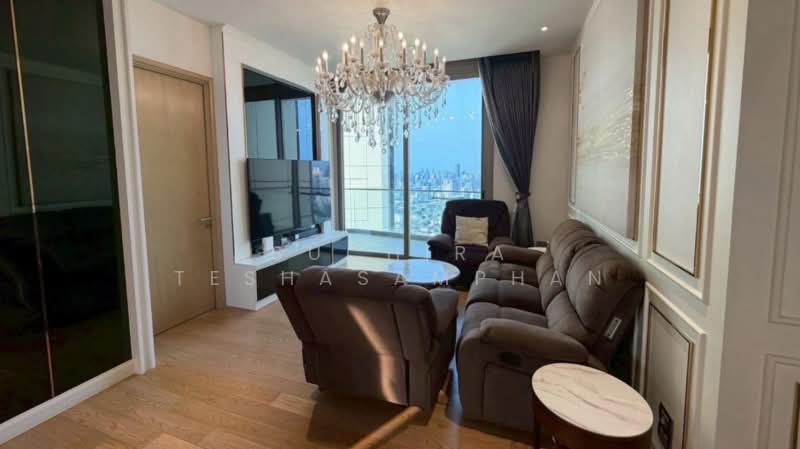 Magnolias Waterfront Residences, Bangkok, 259 Charoen Nakhon Road, Khlong Ton Sai, Khlong San, Bangkok, 3 Bedrooms, 146 sqm, Condo For Rent, by Suchira Teshasamphan, 500406044 - DDproperty.com