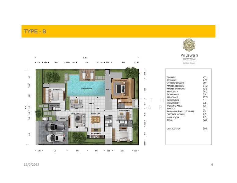 Wilawan Villas, Phuket, Thep Krasattri, Thalang, Phuket, 3 Bedrooms, 360 sqm, Villa For Sale, by Prakaipeth Meechoosarn, 500406262 - DDproperty.com