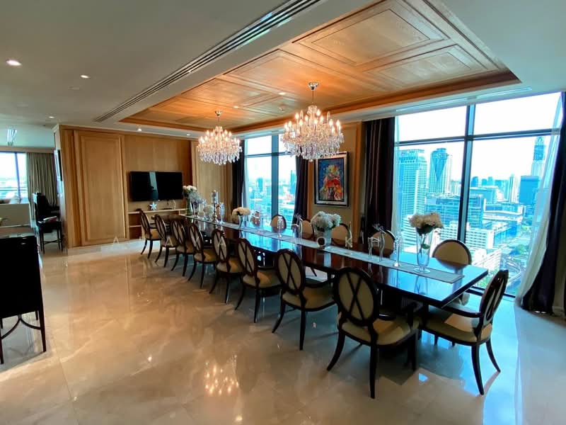 The St. Regis Bangkok (Residences), Bangkok, Rajdamri, Lumphini, Pathum Wan, Bangkok, 3 Bedrooms, 440 sqm, Condo For Sale, by Araya Laokham, 500406317 - DDproperty.com