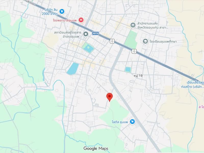 ที่ดินชุมแพ ขอนแก่น, ขอนแก่น, ชุมแพ, ขอนแก่น, 1,016 ตร.ม., ที่ดิน ขาย, โดย The Best Property โมทย์, 500406689 - DDproperty.com