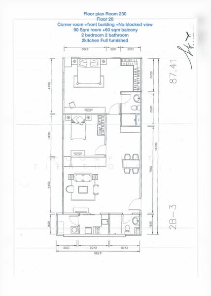 Condo One X Sukhumvit 26, Bangkok, Soi Sukhumvit 26, Sukhumvit Road, Khong Tan, Khlong Toei, Bangkok, 2 Bedrooms, 90 sqm, Condo For Sale, by Poomphat Tienthongsakul, 500406865 - DDproperty.com