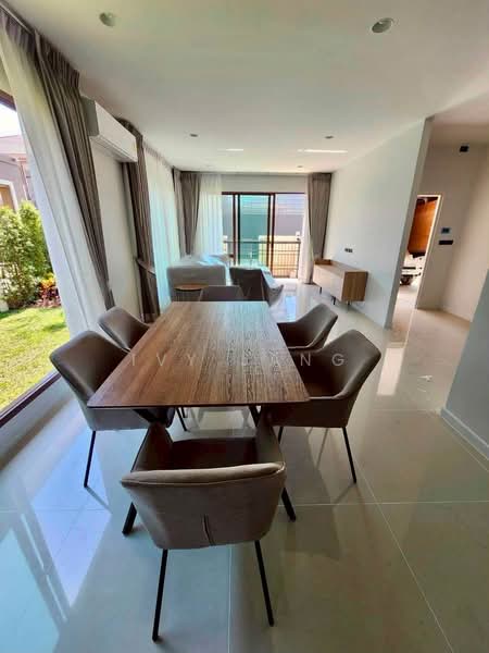 Burasiri Krungthep Kreetha, Bangkok, 95 Soi Pracha Ruam Chai, Hua Mak, Bang Kapi, Bangkok, 4 Bedrooms, 196 sqm, Single Detached House For Rent, by Ivy Jang, 500406881 - DDproperty.com