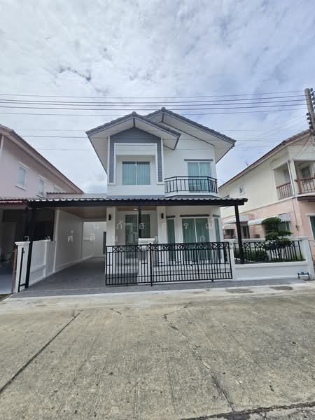 Baan Fah Piyarom Pruekwana, Pathum Thani, Bung Kham Proi, Lam Luk Ka, Pathum Thani, 4 Bedrooms, 140 sqm, Semi-Detached House (Twin House) For Sale, by นภัสศรณ์ วงศ์สินไทยกร (นันท์), 500407007 - DDproperty.com