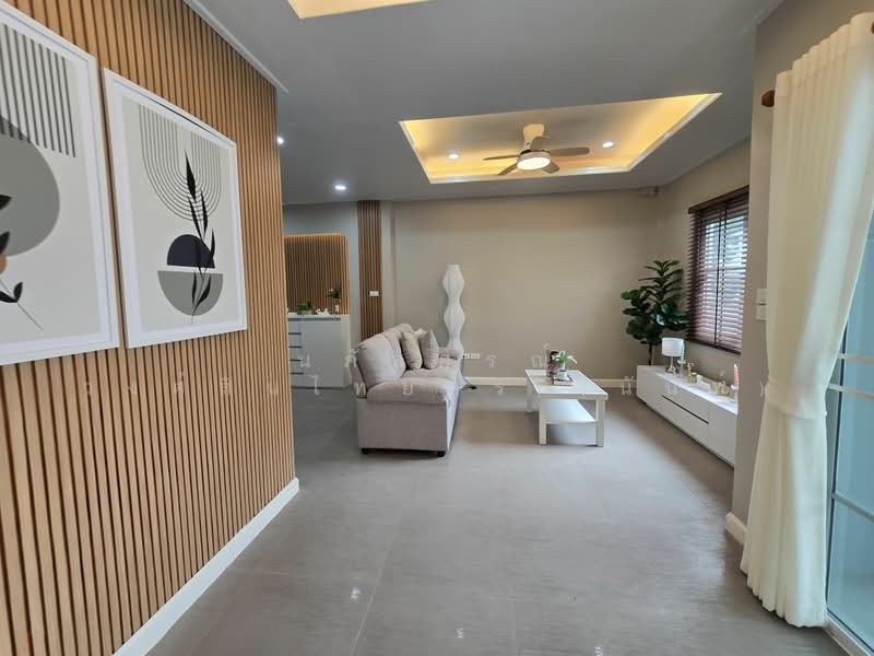 Baan Fah Piyarom Premier Park Phase 10, Pathum Thani, Bung Kham Proi, Lam Luk Ka, Pathum Thani, 3 Bedrooms, 120 sqm, Semi-Detached House (Twin House) For Sale, by นภัสศรณ์ วงศ์สินไทยกร (นันท์), 500407024 - DDproperty.com