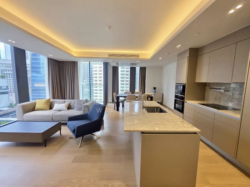 Tonson One Residence, Bangkok, Soi Tonson, Ploenchit Road, Lumphini, Pathum Wan, Bangkok, 2 Bedrooms, 118 sqm, Condo For Rent, by Jomchanok Aswavibul, 500407085 - DDproperty.com