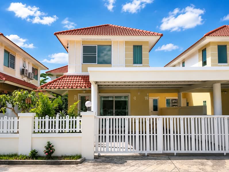ให้เช่าบ้านเดี่ยว ม.เฮ้าส์ออฟคานารี สวนเสือ ศรีราชา, Chon Buri (Pattaya), Surasak, Si Racha, Chon Buri (Pattaya), 3 Bedrooms, 160 sqm, Single Detached House For Rent, by Dusit Saengfa, 500407128 - DDproperty.com