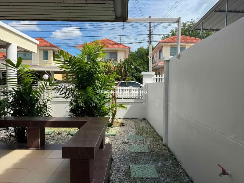 ให้เช่าบ้านเดี่ยว ม.เฮ้าส์ออฟคานารี สวนเสือ ศรีราชา, Chon Buri (Pattaya), Surasak, Si Racha, Chon Buri (Pattaya), 3 Bedrooms, 160 sqm, Single Detached House For Rent, by Dusit Saengfa, 500407128 - DDproperty.com