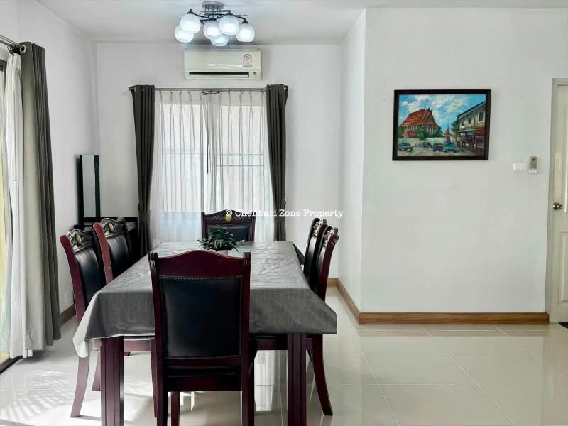 ให้เช่าบ้านเดี่ยว ม.เฮ้าส์ออฟคานารี สวนเสือ ศรีราชา, Chon Buri (Pattaya), Surasak, Si Racha, Chon Buri (Pattaya), 3 Bedrooms, 160 sqm, Single Detached House For Rent, by Dusit Saengfa, 500407128 - DDproperty.com