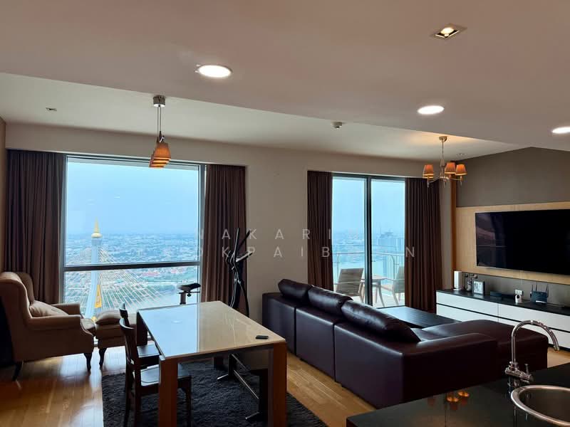 The Pano Rama 3, Bangkok, 890 Rama 3 Road, Bang Pong Pang, Yan Nawa, Bangkok, 2 Bedrooms, 130 sqm, Condo For Rent, by Nakarin Sookpaiboon, 500407227 - DDproperty.com
