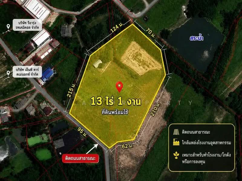 ที่ดินแปลงใหญ่ บ้านบึง ชลบุรี, Chon Buri (Pattaya), Ban Bung, Chon Buri (Pattaya), , 21,200 sqm, Land For Sale, by A.T.A. Property, 500407516 - DDproperty.com