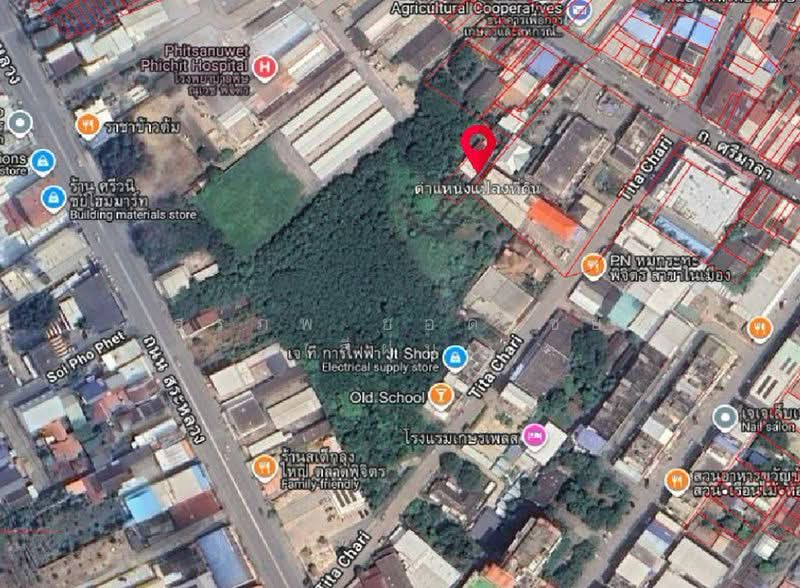 ที่ดินเปล่า 6-2-33 ไร่ ติดรพ.พิษณุเวช ติดถนนสาธารณะ ใจกลางเมืองพิจิตร จ.พิจิตร, พิจิตร, ในเมือง, เมืองพิจิตร, พิจิตร, 10,532 ตร.ม., ที่ดิน ขาย, โดย สรภพ ยอดไชย (สีฝุ่น), 500407535 - DDproperty.com