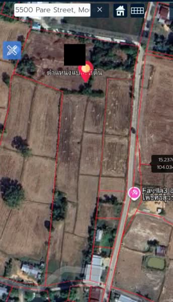 ที่ดินโพธิ์ศรีสุวรรณ ศรีสะเกษ, Si Sa Ket, Sieow, Pho Si Suwan, Si Sa Ket, , 20,708 sqm, Land For Sale, by The Best Property ป้อม, 500407839 - DDproperty.com